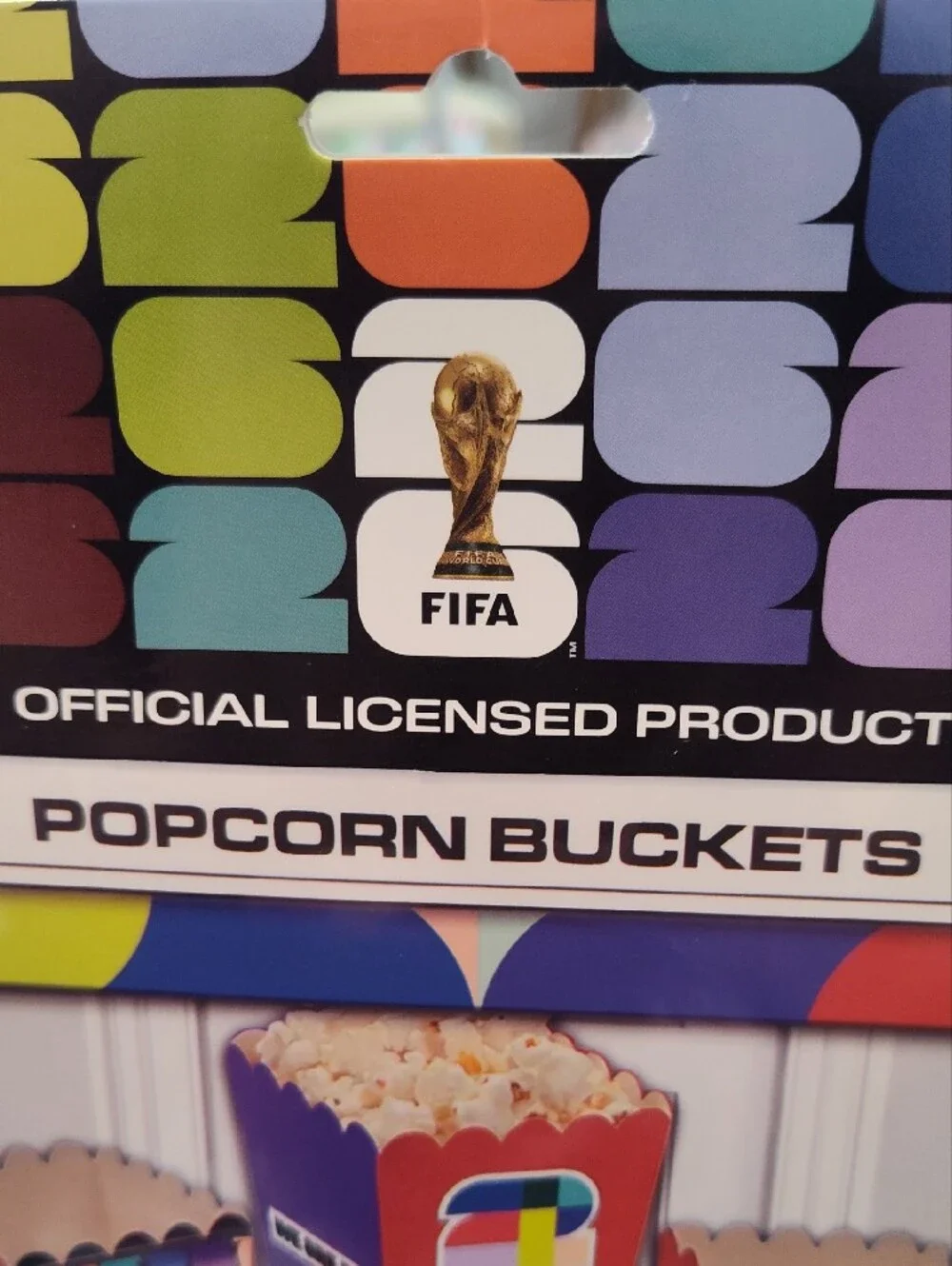 Fifa World Cup official popcorn